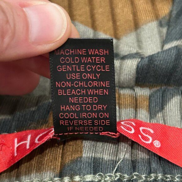 Hot Kiss Elastic Waist Drawstring Casual Camo Ribbed Jogger Pants Sz Large Comfy - Picture 9 of 11